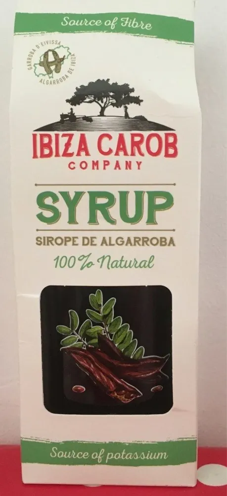Syrup - sirope de algarroba