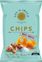 Kartoffelchips Mit Weißen Trüffeln, Chips Tuffles, Sal De Ibiza