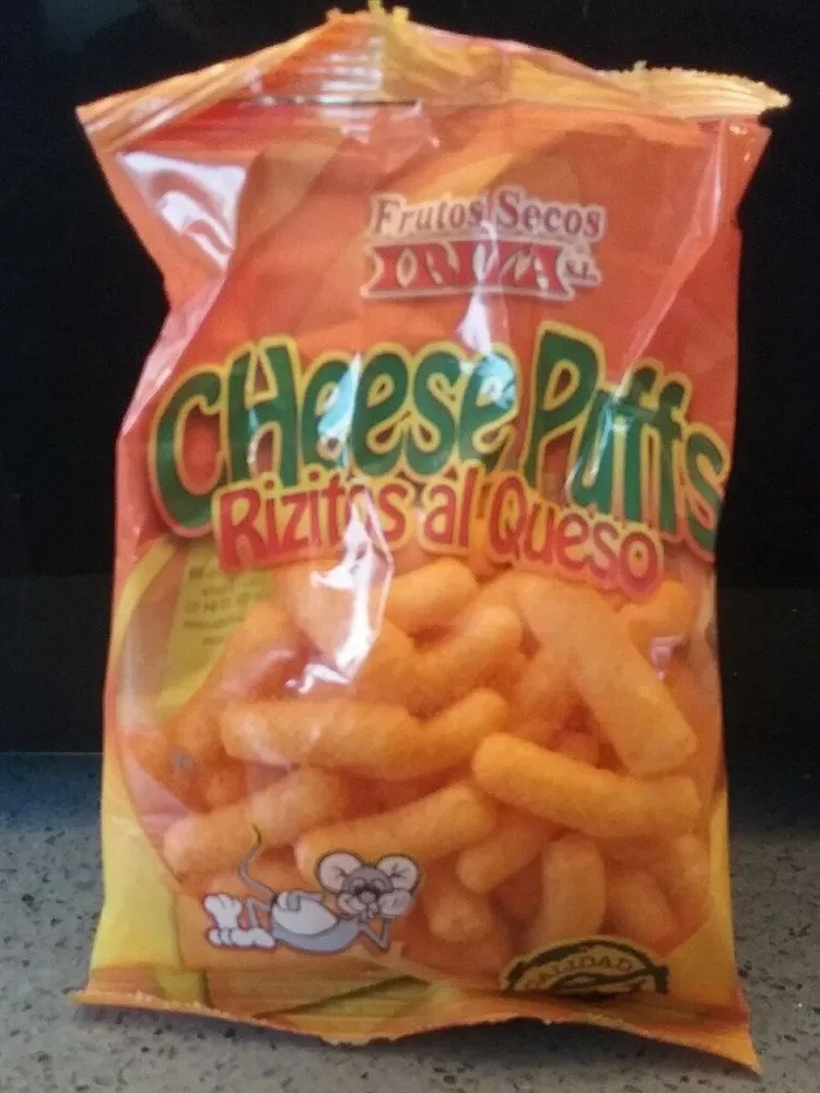 Cheese puffs rizitos de queso