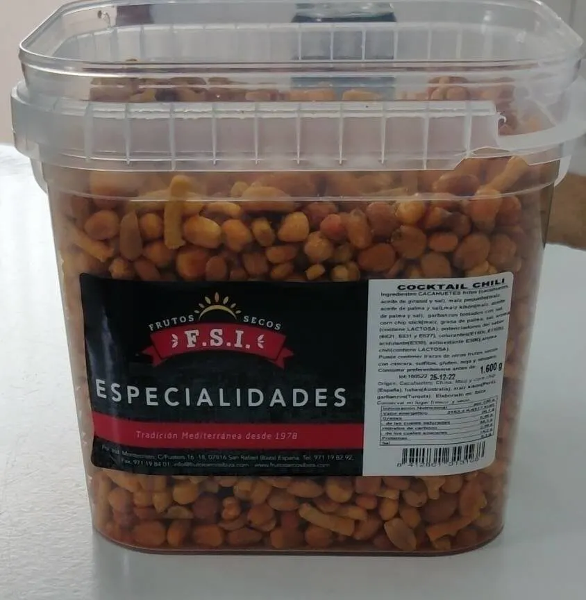Frutos secos cocktail chili