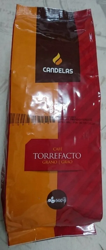 Café torrefacto grano