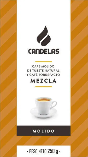 Café molido mezcla
