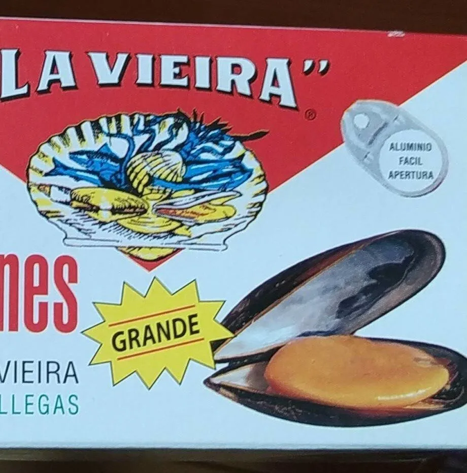 Mejillones en salsa de vieira