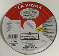 Sardinas en aceite vegetal