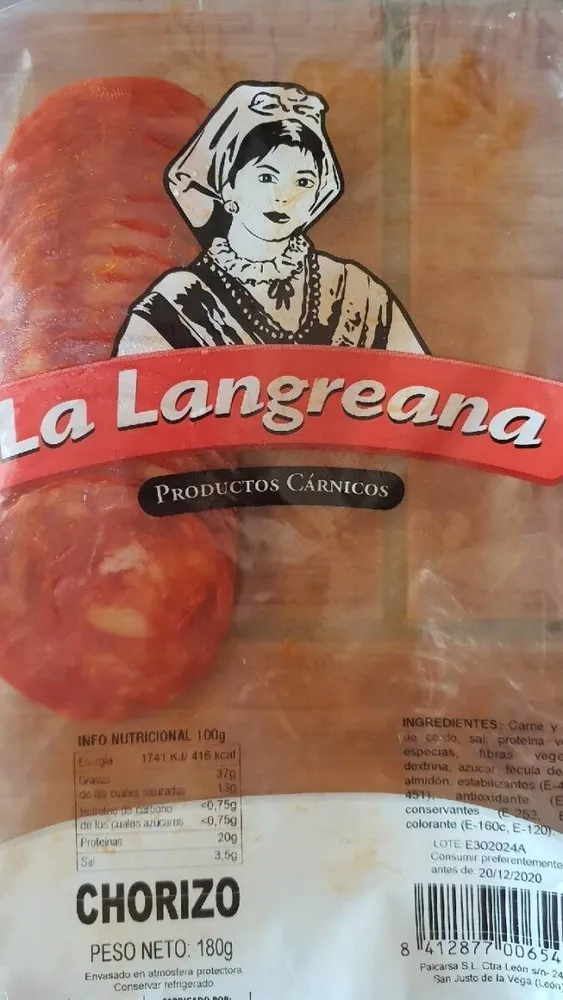 Chorizo la langreana