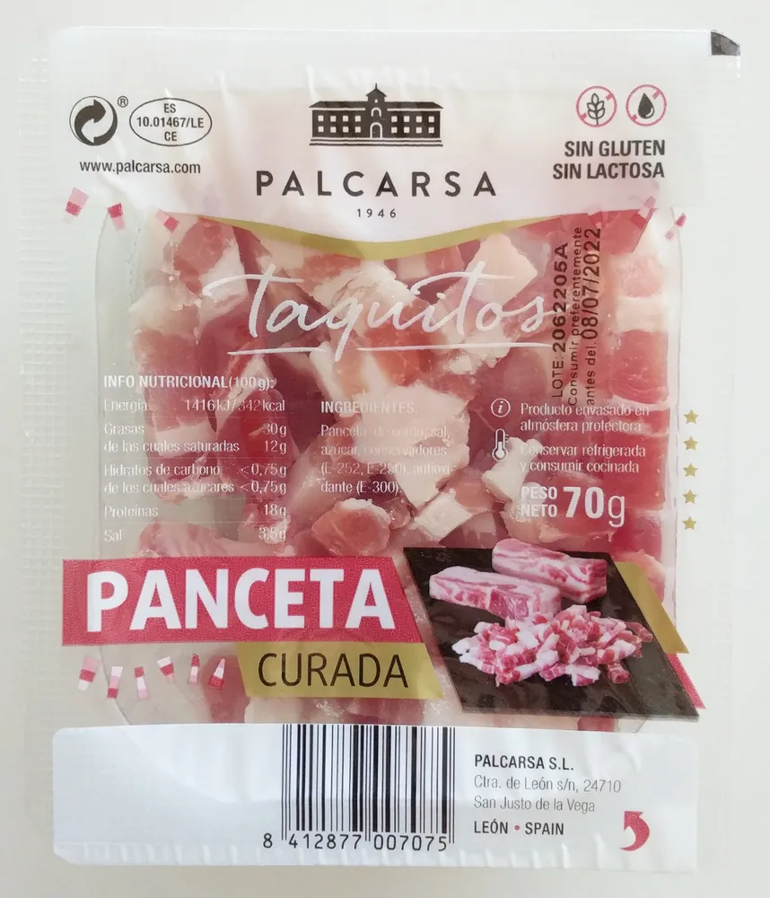 Taquitos de panceta