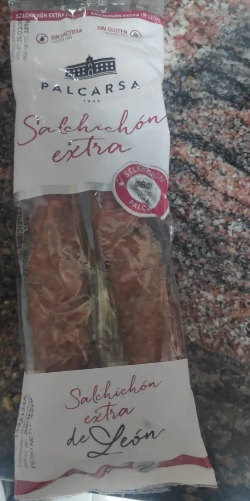 Salchichón extra de León