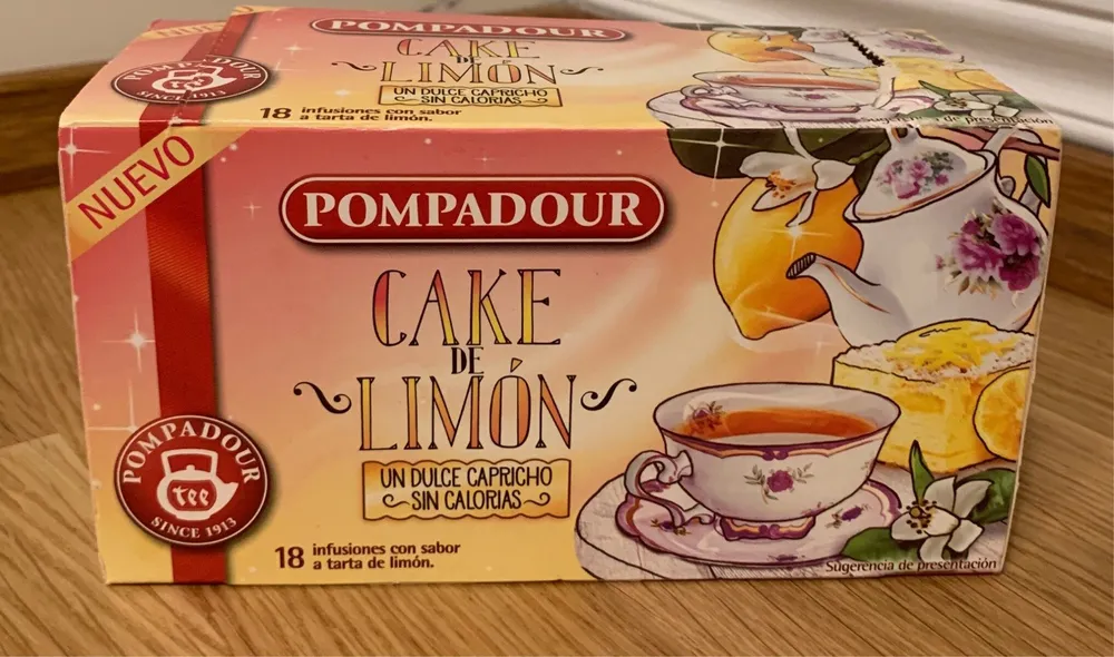 Infusion con sabor a tarta de limón