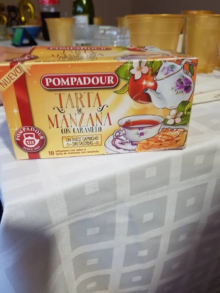 Tarta de manzana con caramelo