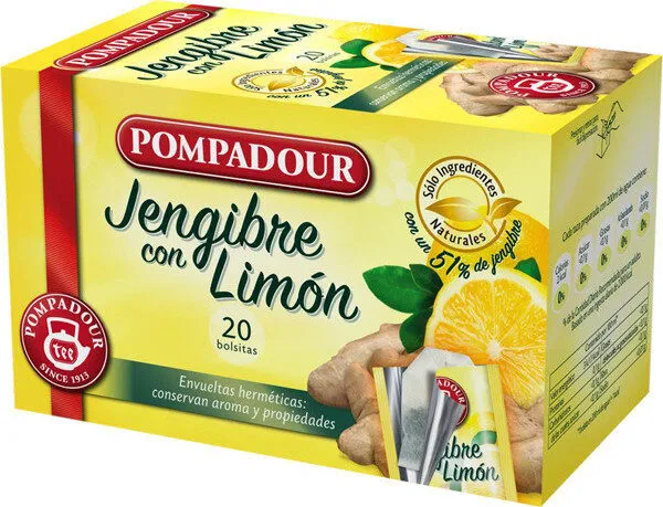 Jengibre con limón