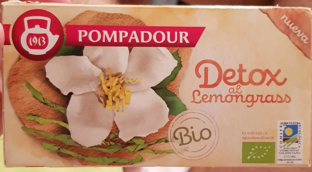 Infusión detox al lemongrass
