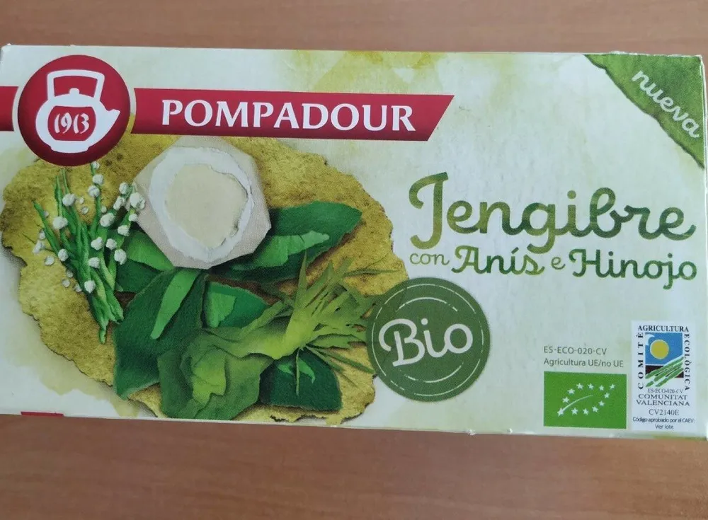 Jengibre con Anís e Hinojo