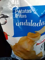 Patatas fritas onduladas