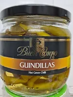 Guindillas hot green chilli