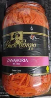 Zanahoria en tiras