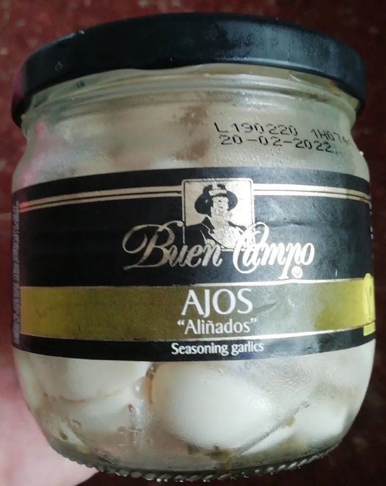 Ajos aliñados