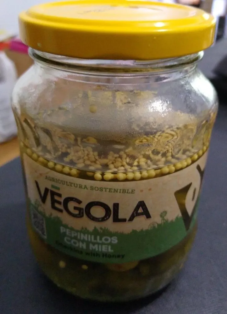 Pepinillos con miel