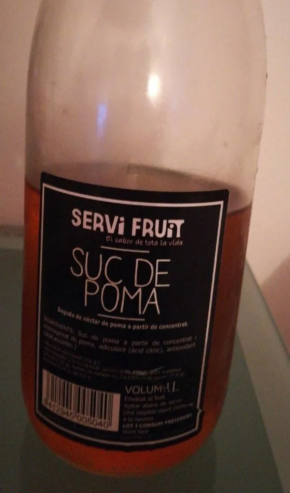 Suc de poma Servifruit