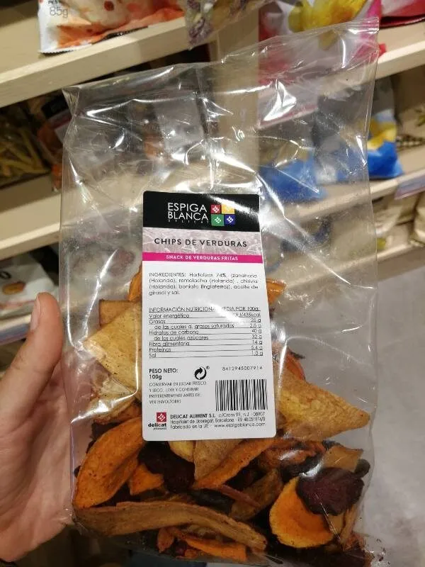 Chips de verduras