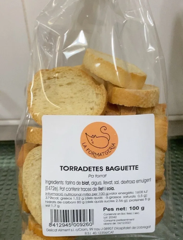 Torradetes baguette