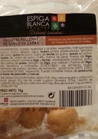 GALLETAS RELLENAS QUESO DE CABRA
