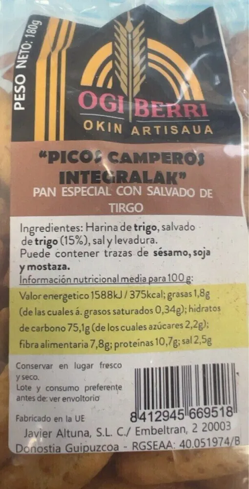 Picos camperos integrales