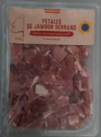 pétales de jambon serrano