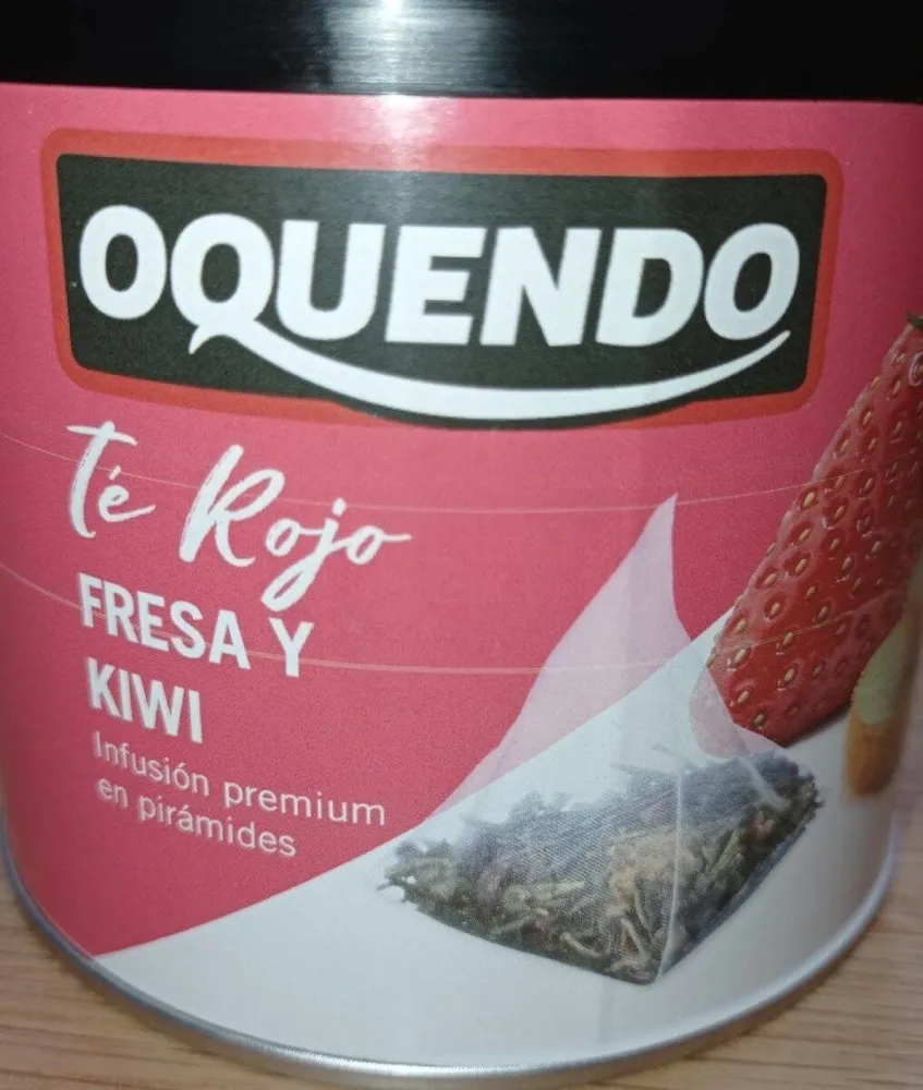 Té rojo fresa y kiwi