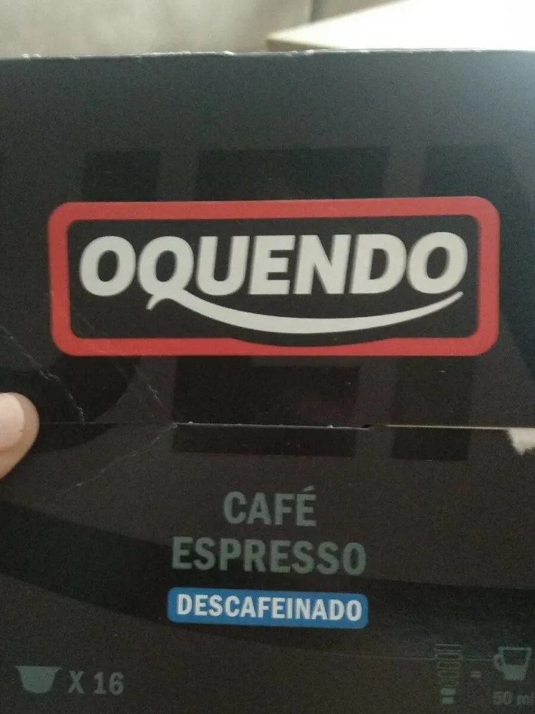 Café expreso descafeinado