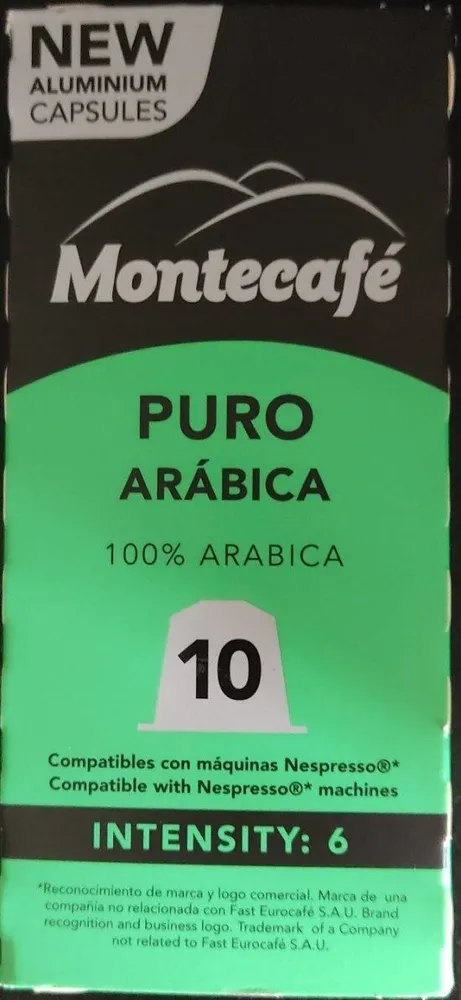 Cápsulas café