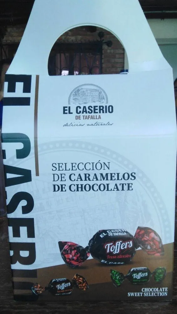 Selección de caramelos de chocolate