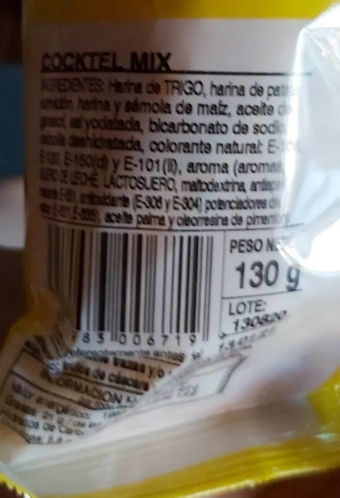 Cóctel mix
