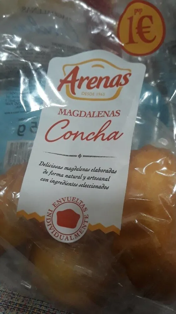 Magdalenas concha