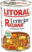 Lentejas Riojana Plato Cocinado