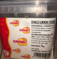 Avellanas troceadas