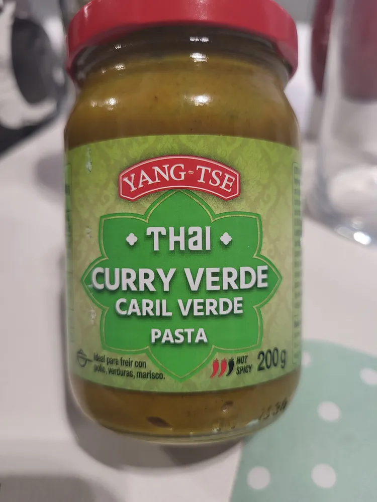 Thai Curry Verde Caril Verde Pasta