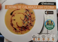 CREMA DE CALABAZA CON CECINA