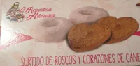 Surtido de roscos y corazones de canela