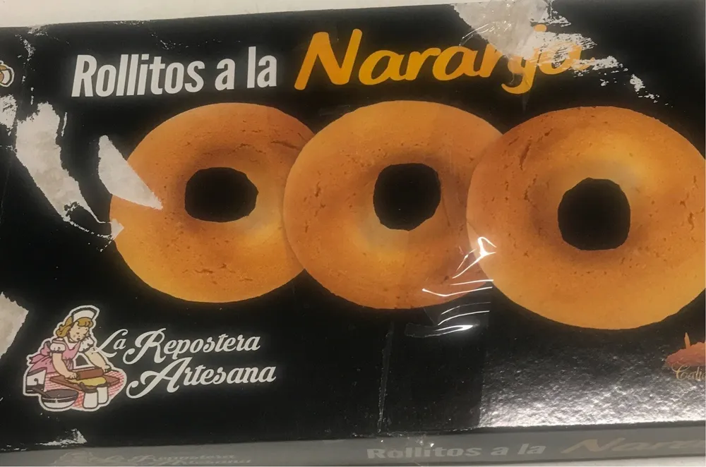 Rollitos a la naranja