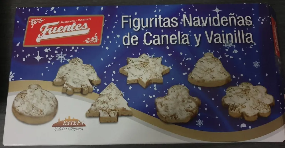 Figuritas navideñas de canela y vainilla