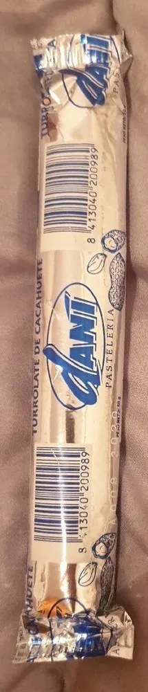 Turrolate de cacahuete