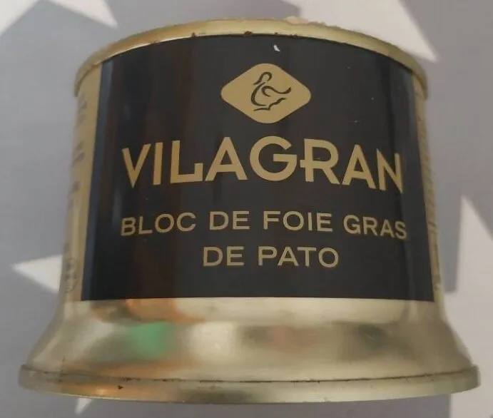 Bloc de foie gras de pato