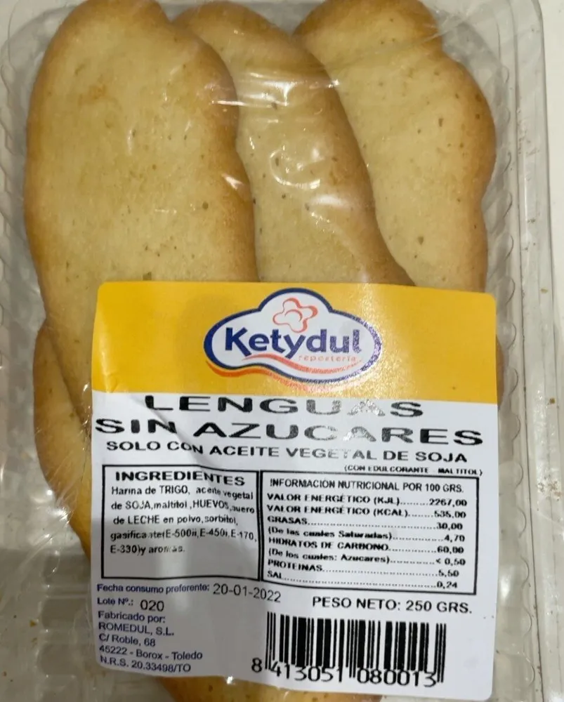 Lenguas sin azucares