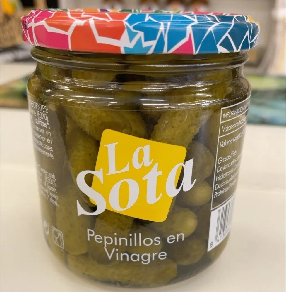 Pepinillos en vinagre