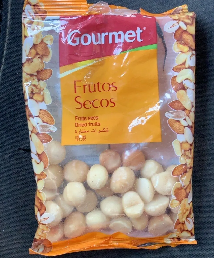 Nuez de macadamia tostada ligeramente salada