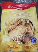 Panecillos tostados integrales
