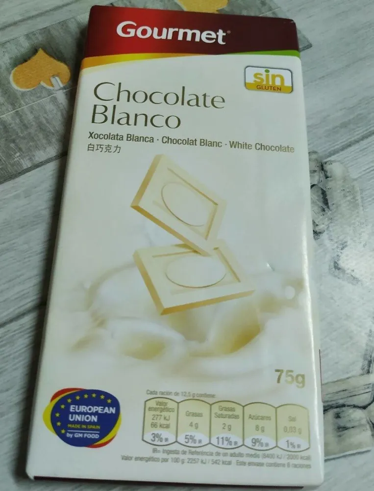 Chocolate blanco