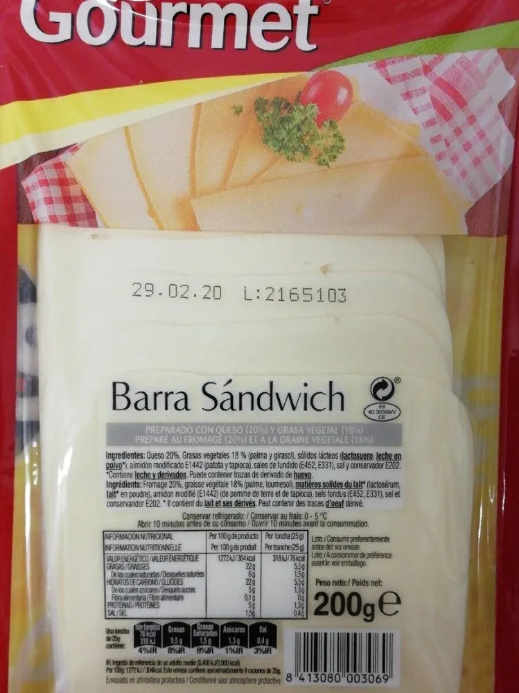 Barra sandwich