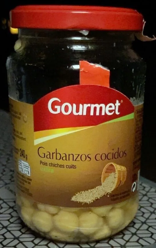 Garbanzos cocidos