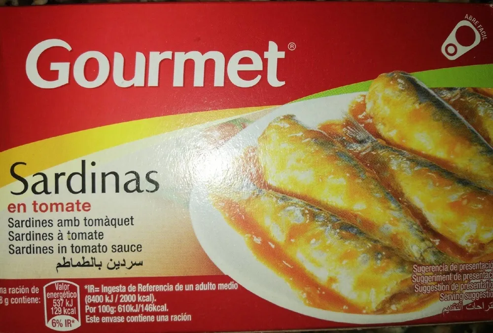 Sardinas en tomate
